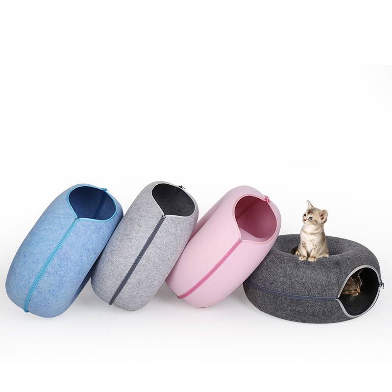Cozy Felt Cat Haven